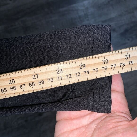 Spyder Active Women Lightweight Quarter Zip Pullover Sweatshirt Size L Black - Picture 6 of 6